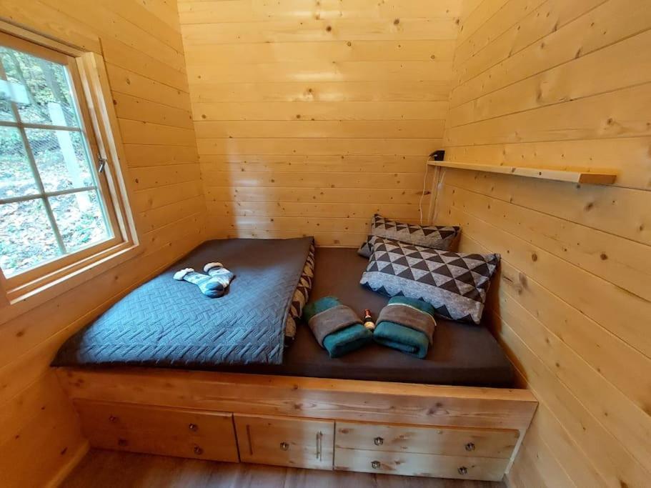 Tiny House Am Teich Apartamento Garnsdorf Exterior foto